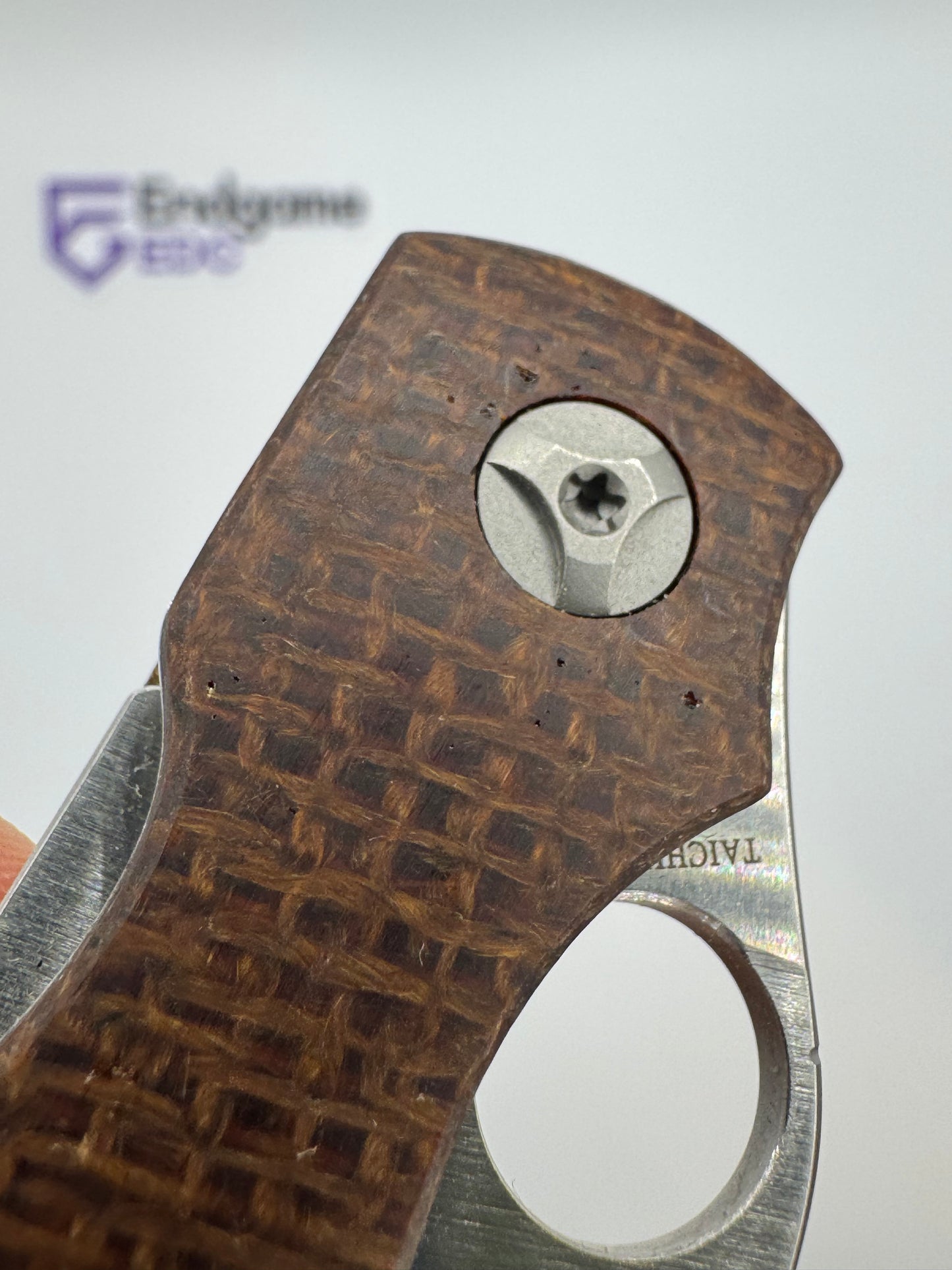 Kapara S90V Burlap Micarta Seconds