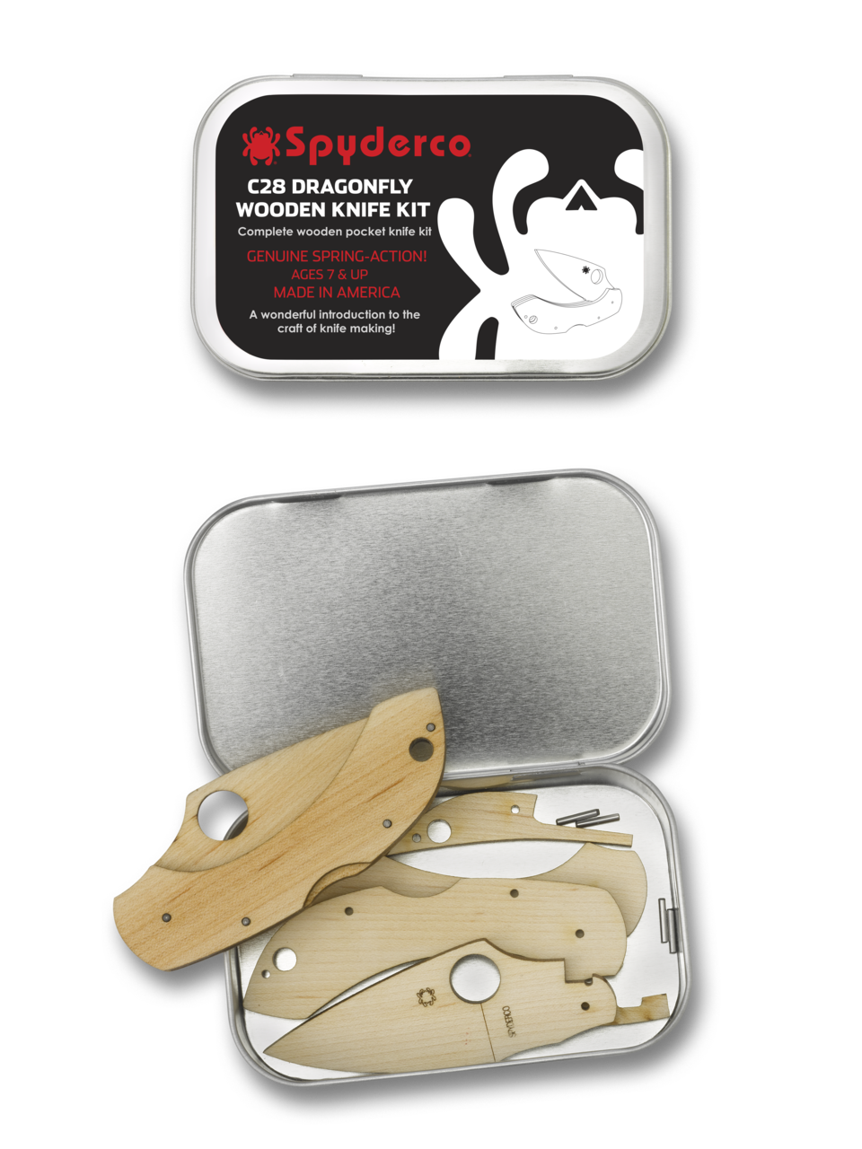 Wooden Spyderco Kit