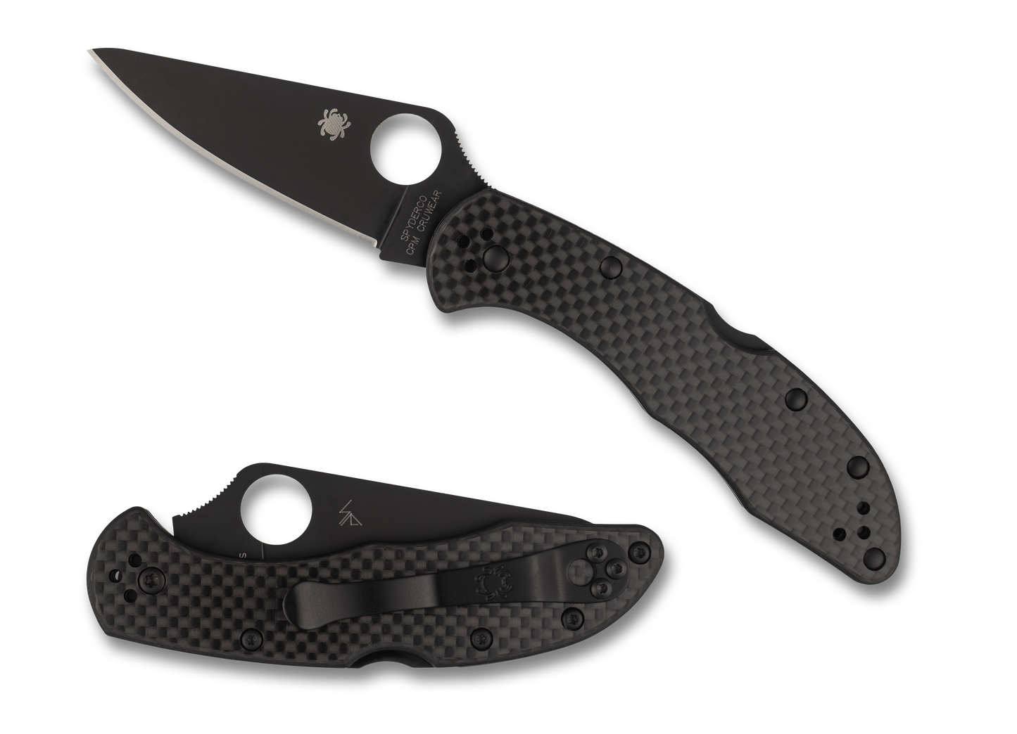 Spyderco Delica, Carbon Fiber + CruWear [Exclusive]