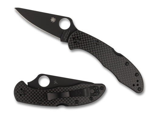 Spyderco Delica, Carbon Fiber + CruWear [Exclusive]