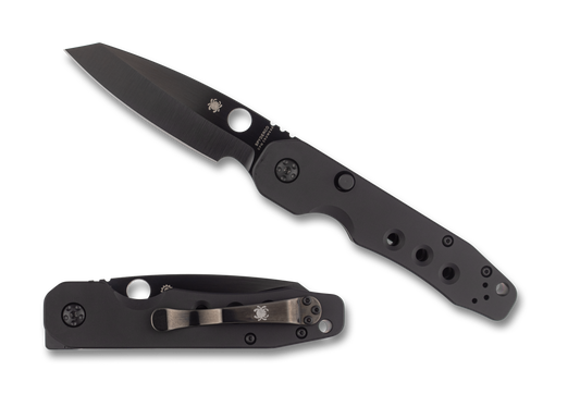Smock TiCN Cruwear Blade, Black Aluminum Scales [Exclusive]