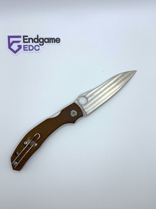 Kapara S90V Burlap Micarta Seconds