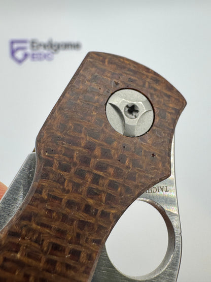 Kapara S90V Burlap Micarta Seconds