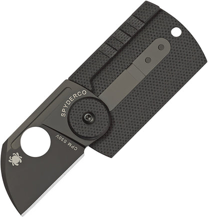 Dogtag Folder CF Black Plainedge