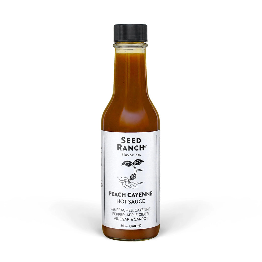 MEDIUM-HEAT 5 Oz Premium Hot Sauce Bottle