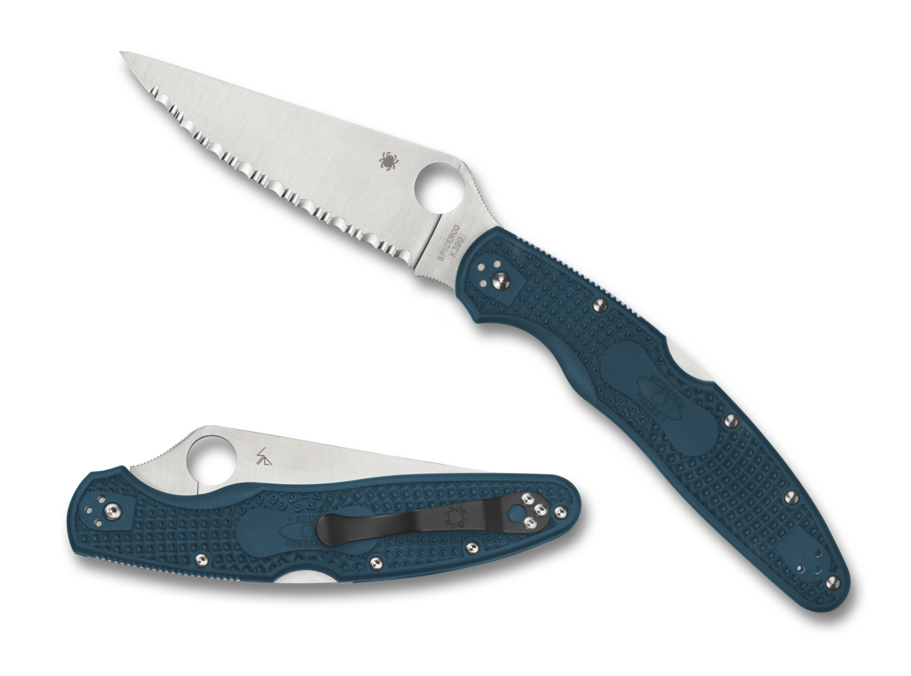 Spyderco Police 4 Lightweight K390 Serrated [Discontinued]