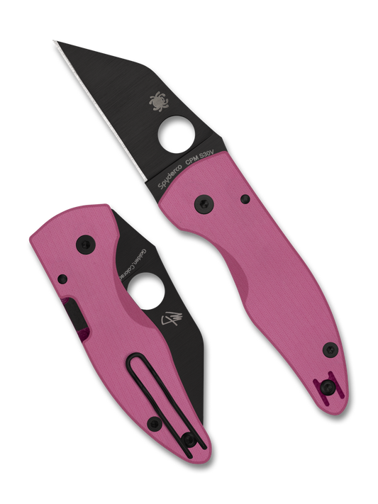 Microjimbo Pink G10 / S30V DLC [Sprint Run]