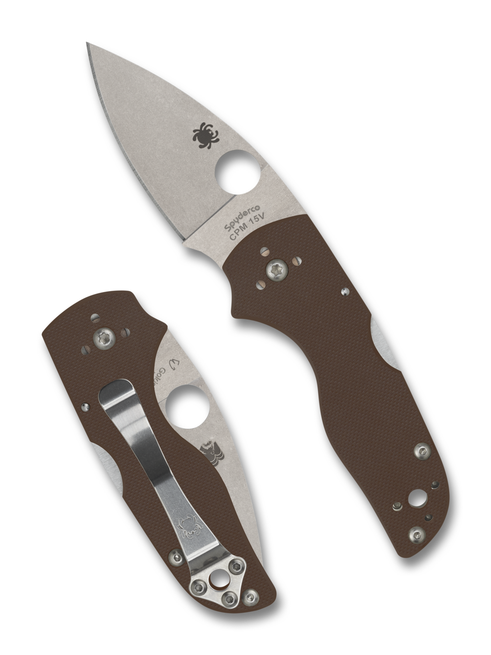 Lil' Native Back Lock Brown G-10 CPM 15V [Sprint Run]