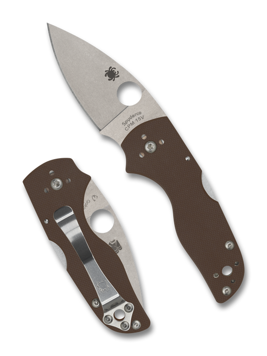 Lil' Native Back Lock Brown G-10 CPM 15V [Sprint Run]